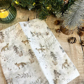 silver-deer-tissue-paper-5-sheets-christmas-gift-wrapping|XM6740|Luck and Luck| 1